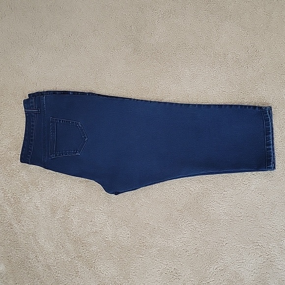 Dark Wash Denim Capris Bandolino 18 - Picture 3 of 4